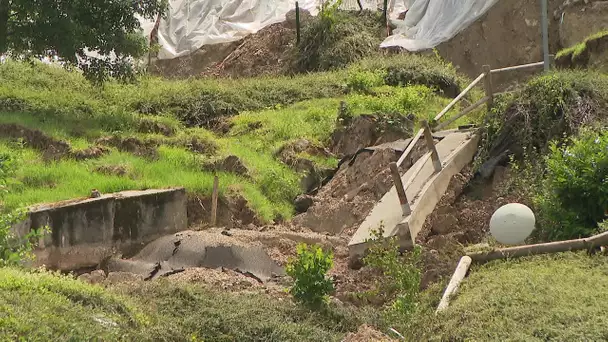 La colère des habitants de Bossez, après l'éboulement de terrain qui a frappé leurs logements