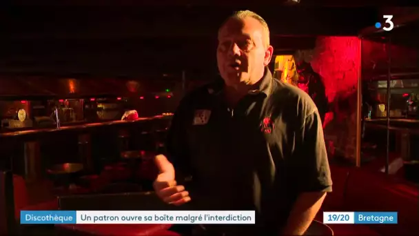Quéven : il ouvre sa discothèque malgré l'interdiction liée au coronavirus