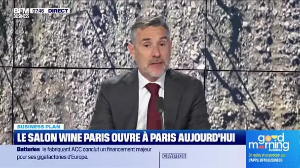 Rodolphe Lameyse (Vinexposium) : Le salon Wine Paris ouvre à Paris aujourd'hui