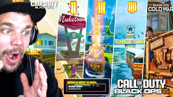 Gameplay sur TOUS les NUKETOWN de tous les BLACK OPS en une VIDÉO !