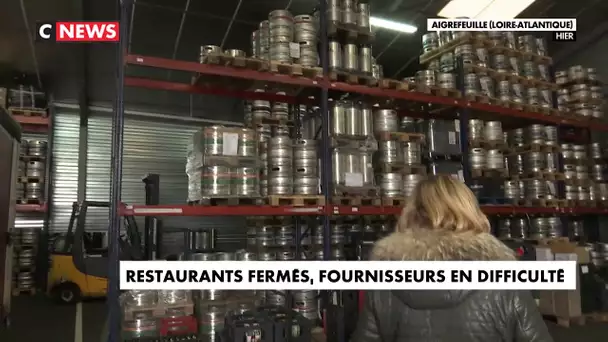 Avec les restaurants fermés, des fournisseurs en difficulté