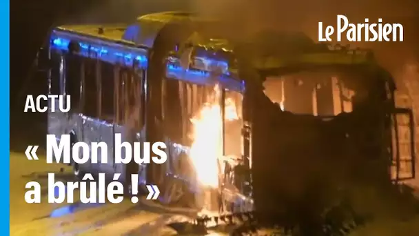 Un bus hybride de la RATP prend feu sur le périphérique : « Heureusement que j'ai fui! »