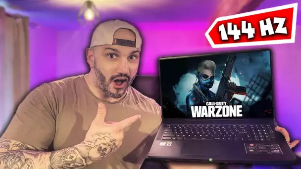 UNBOXING D'UN PC PORTABLE GAMER - WARZONE 144HZ