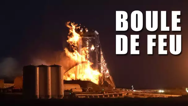 SpaceX - Boule de feu lors des tests du StarHopper ! EC