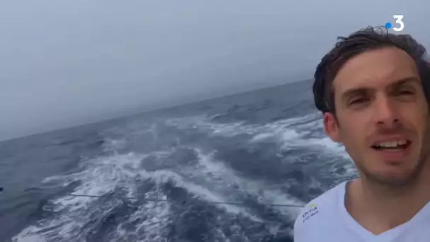 Transat Jacques Vabre : le Havrais Charlie Dalin en tête sur Imoca