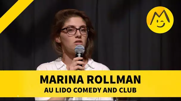 Marina Rollman au Lido Comedy and Club