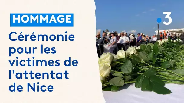 Hommage : Cérémonie pour les victimes de l'attentat de Nice