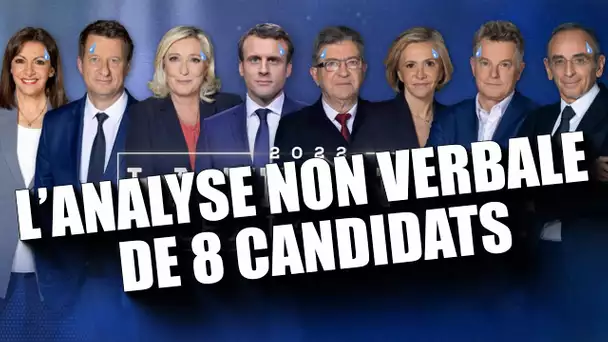 Analyse non-verbale des 8 candidats (La France face à la guerre partie 1) - Analyse #25