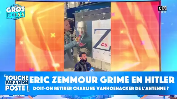 Eric Zemmour grimé en Hitler : doit-on retirer Charline Vanhoenacker de l'antenne ?