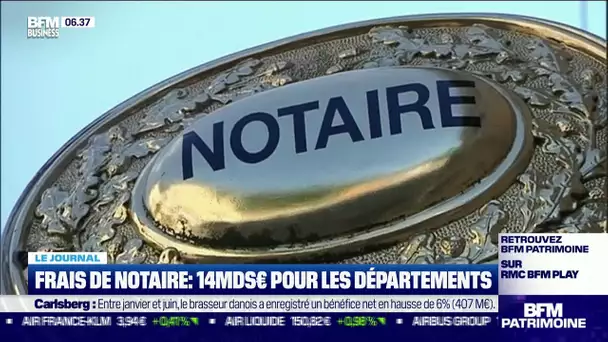 Frais de notaire : vers un montant record pour les départements