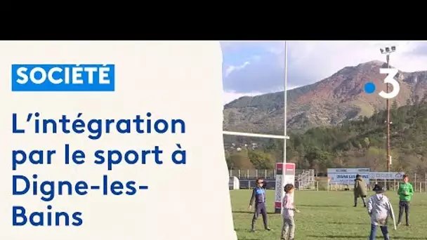 Digne-les-Bains : demandeurs d'asiles, des Guinéens s'intègrent par le rugby