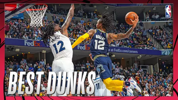 Ja Morant’s Top Dunks of the 2021-22 NBA Season 👀 #NBADunkWeek