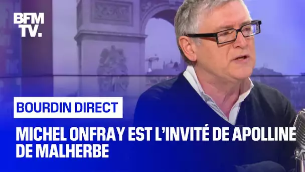 Michel Onfray face à Apolline de Malherbe en direct