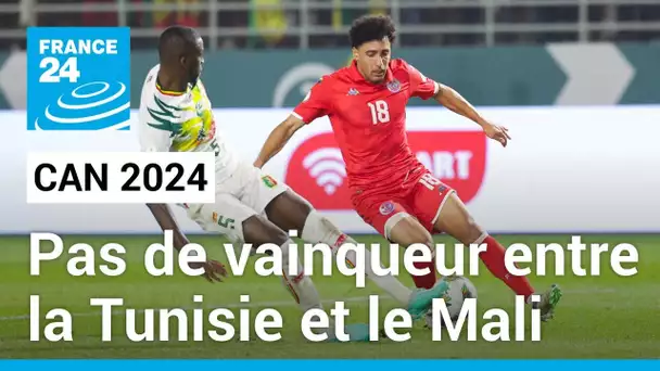 CAN 2024 : Pas de vainqueur entre la Tunisie et le Mali • FRANCE 24