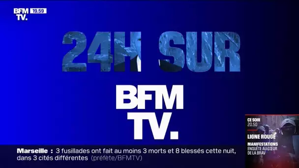 24H SUR BFMTV - Les fusillades à Marseille, les consultations d'Élisabeth Borne et la fin de vie