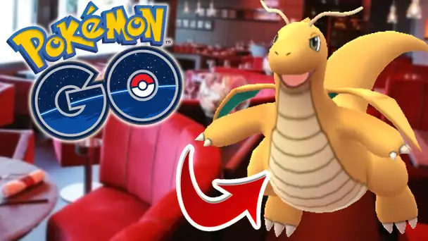 DRACOLOSSE AU RESTAURANT ! OMG ! - VLOG POKEMON GO