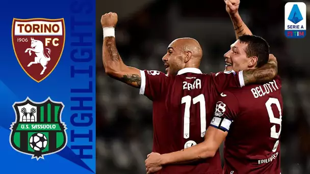 Torino 2-1 Sassuolo | Sassuolo piegato con due reti di Belotti e Zaza | Serie A