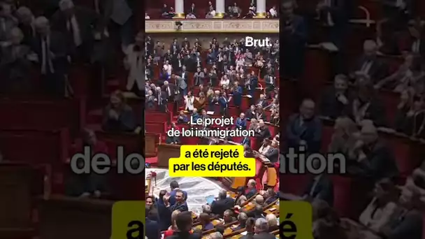 Le projet de loi immigration rejeté par les députés