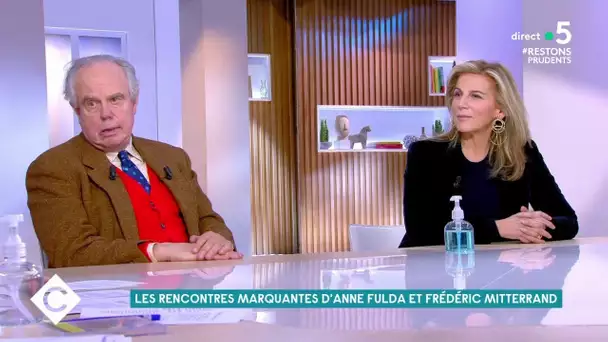 Les rencontres marquantes d’Anne Fulda et Frédéric Mitterrand - C à Vous - 30/11/2020