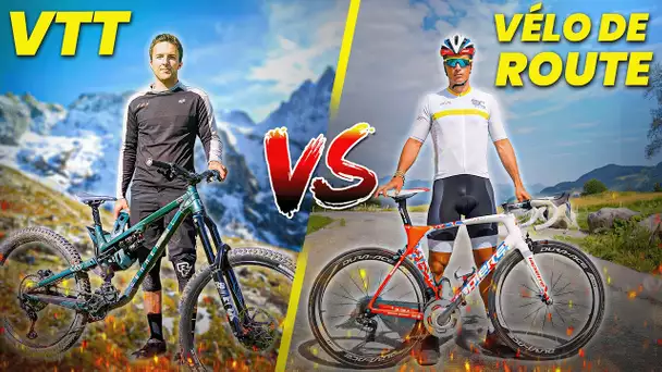 DÉFI : coureur TOUR DE FRANCE vs rideur VTT !