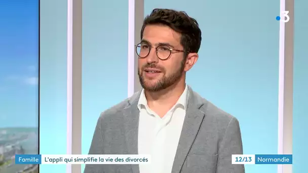 Application mon jaf et moi - Clément Picard invité JT France 3 normandie