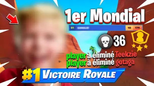 VOICI LE NUMÉRO 1 MONDIALE SUR FORNITE EN TOURNOI