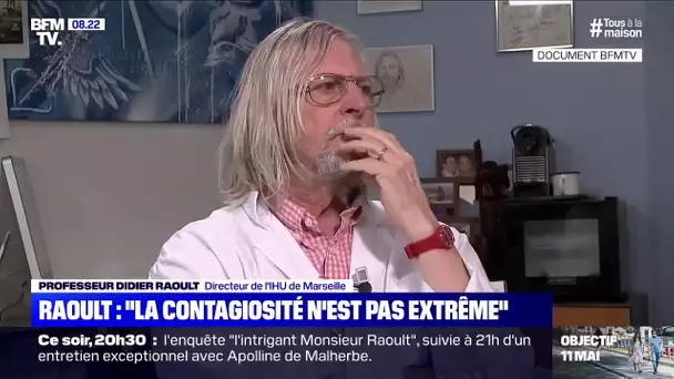 FOCUS PREMIERE - Les premiers extraits de l'interview exclusive du Pr Didier Raoult à BFMTV