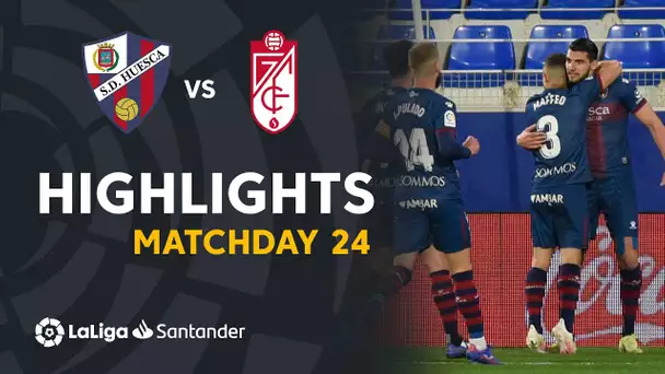 Highlights SD Huesca vs Granada CF (3-2)
