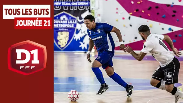 D1 Futsal, Journée 21, Tous les buts