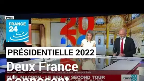Présidentielle 2022 : "Deux France ont rendez-vous le 24 avril" • FRANCE 24