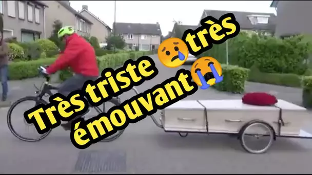 L’homme de 69 ans fait du vélo avec le cercueil de sa femme pour lui offrir une dernière promenade
