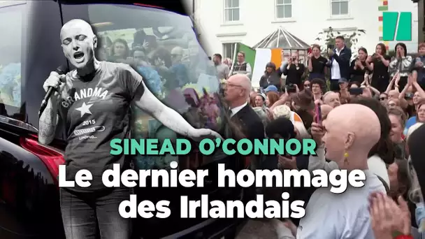 Le dernier hommage à Sinead O’Connor en Irlande s’est fait en musique et à son image