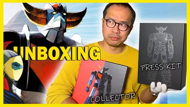 GOLDORAK : J'ai reçu le GROS COLLECTOR et le PRESS KIT ! 🔥 (UNBOXING)