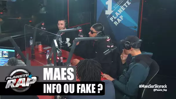 Maes - Info ou Fake : Booba tombe en moto ? avec Pico, Sotof, YNS & Mamini ! #PlanèteRap