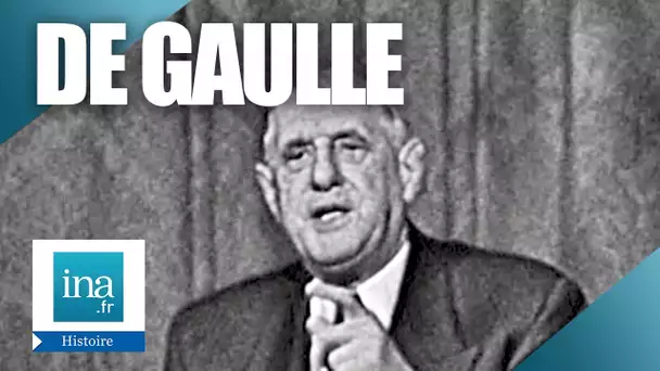 1961 : De Gaulle prône la manière forte face aux soviétiques | Archive INA