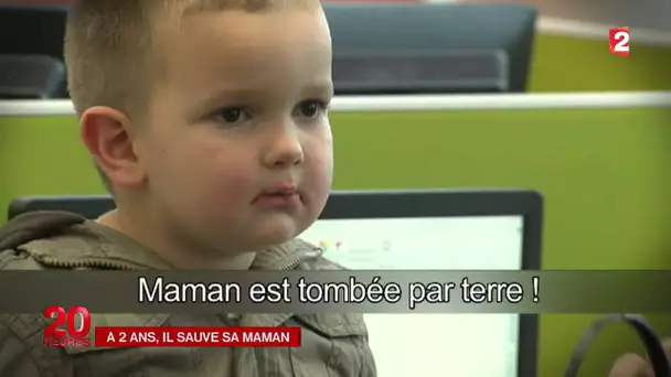 A deux ans, il sauve sa maman