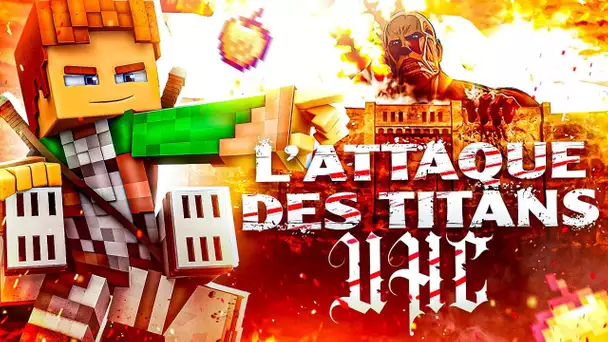 ATTACK ON TITAN UHC : PVP Minecraft sur SNK !