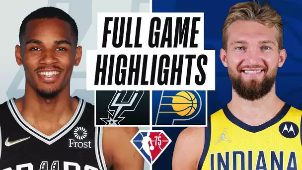 SPURS at PACERS | FULL GAME HIGHLIGHTS | November 1, 2021