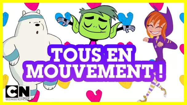 Tous en mouvement 🇫🇷 | Bouge avec Cartoon Network !