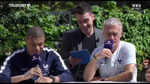 Le Oui/Non avec Kylian Mbappé et Didier Deschamps (Equipe de France)