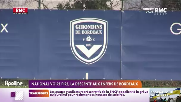 Football : la descente aux enfers de Bordeaux, rétrogradé en National