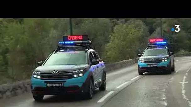 La gendarmerie dans la caravane du Tour de France