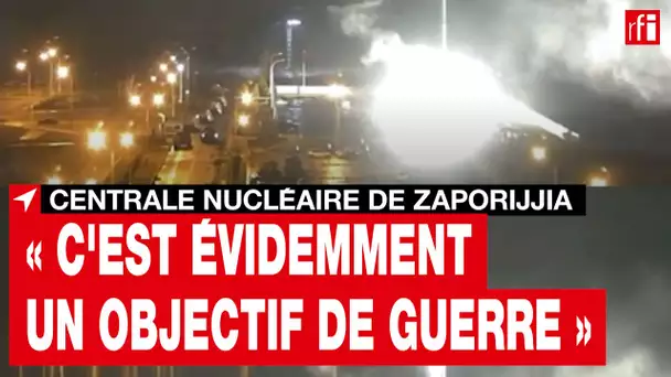 Guerre en Ukraine : prise de la centrale nucléaire de Zaporijjia •RFI