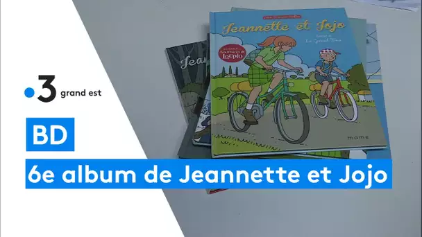 Vintage et Tour de France : sortie du 6e album BD de Jeannette et Jojo