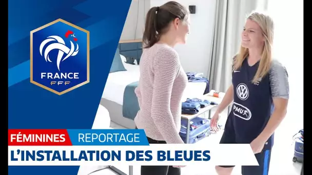 Equipe de France Féminine : l&#039;arrivée des Bleues à Clairefontaine I FFF 2018
