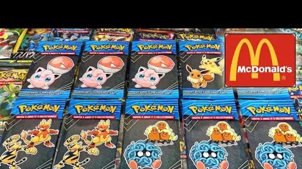 Ouverture de 10 Boosters POKEMON MCDONALD'S 2019 !