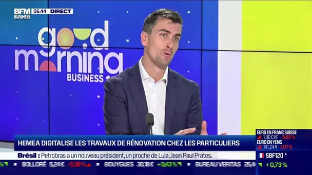 Matthieu Burin (Hemea): Hemea digitalise les travaux de rénovation chez les particuliers