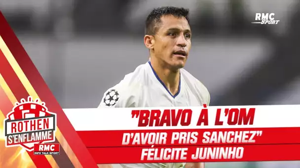 OM 4-1 Sporting : "Bravo à Marseille d'avoir pris Alexis Sanchez" félicite Juninho