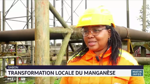 Gabon : transformation locale du manganèse