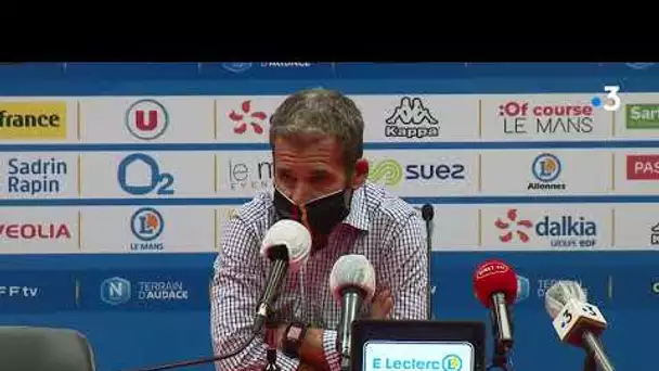 Le Mans FC : Didier Ollé-Nicolle à l'issue de la défaite face à Bastia